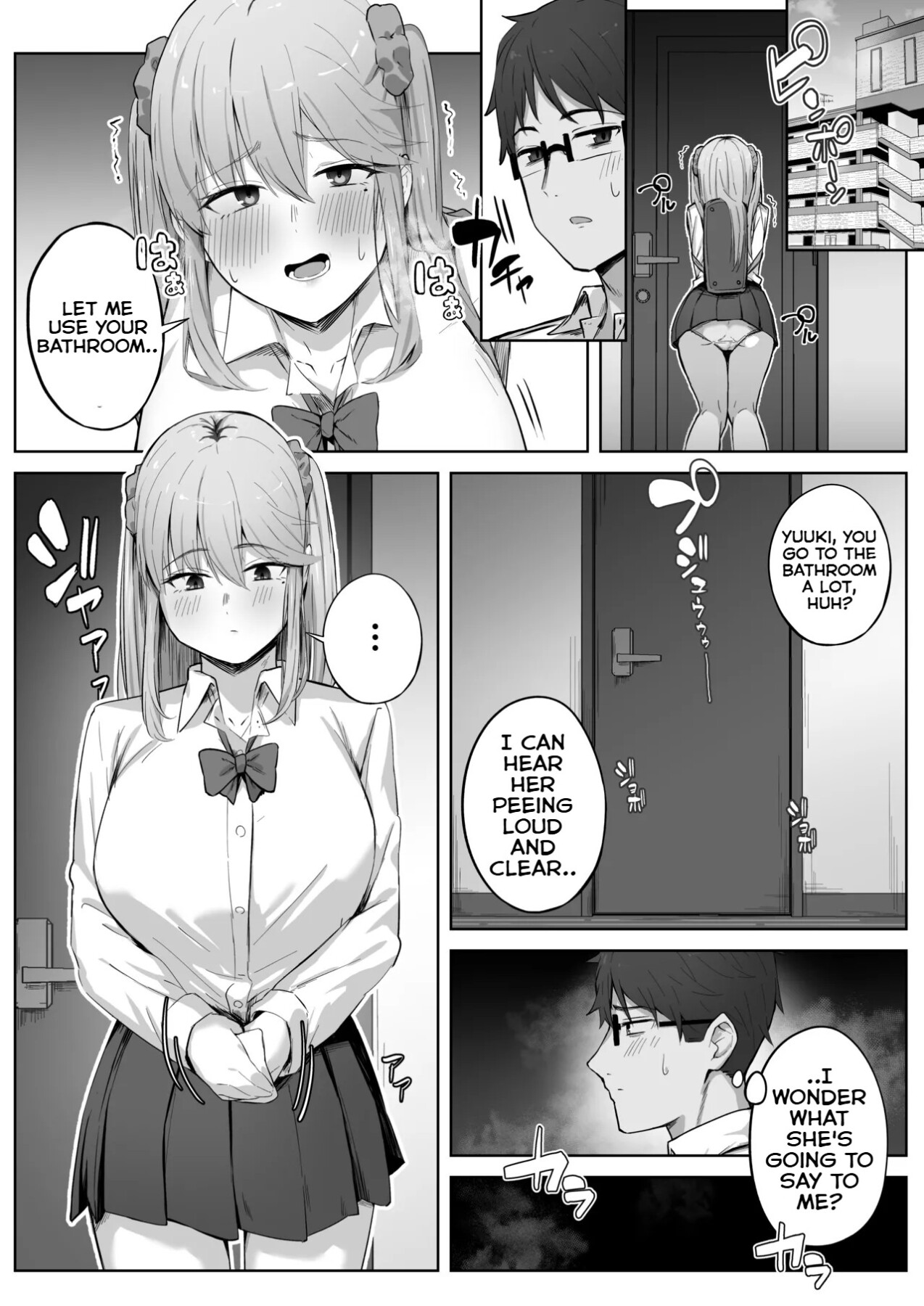 Hentai Manga Comic-The popular gal in my class had a wetting and inverted nipple complex.-Read-14